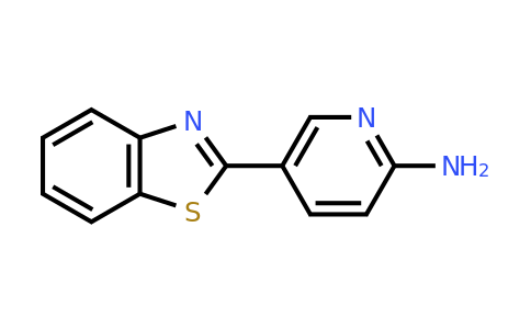 CAS 178804-21-2 | 5-(1,3-benzothiazol-2-yl)pyridin-2-amine