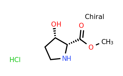 CAS 1788041-61-1 | methyl (2R,3S)-rel-3-hydroxypyrrolidine-2-carboxylate hydrochloride