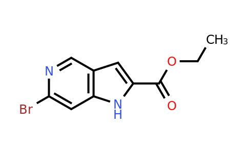 CAS 1788041-67-7 | ethyl 6-bromo-1h-pyrrolo[3,2-c]pyridine-2-carboxylate