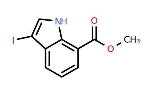 CAS 1788043-93-5 | methyl 3-iodo-1H-indole-7-carboxylate