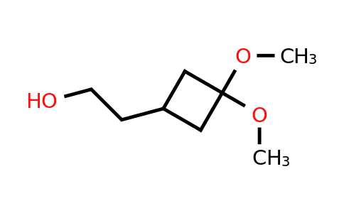 CAS 1788043-94-6 | 2-(3,3-Dimethoxycyclobutyl)ethanol