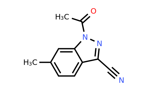 CAS 1788043-95-7 | 1-acetyl-6-methyl-1h-indazole-3-carbonitrile