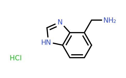 1H-1,3-benzodiazol-4-ylmethanamine hydrochloride