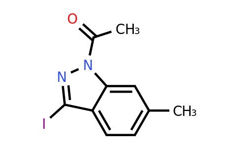 CAS 1788044-04-1 | 1-(3-iodo-6-methyl-1h-indazol-1-yl)ethan-1-one