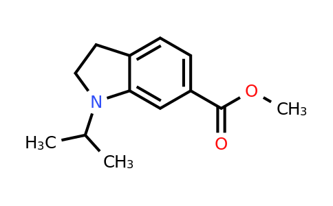 CAS 1788044-05-2 | Methyl 1-isopropylindoline-6-carboxylate