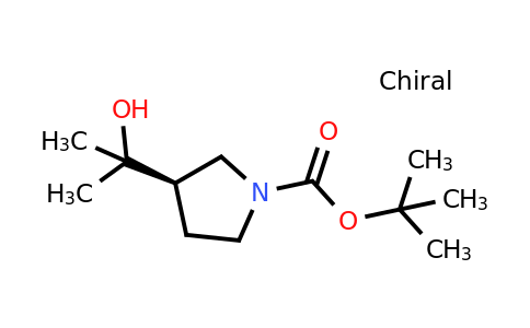 CAS 1788044-09-6 | tert-butyl (3r)-3-(2-hydroxypropan-2-yl)pyrrolidine-1-carboxylate