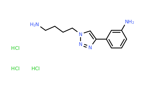 CAS 1788044-10-9 | 3-[1-(4-aminobutyl)-1h-1,2,3-triazol-4-yl]aniline trihydrochloride