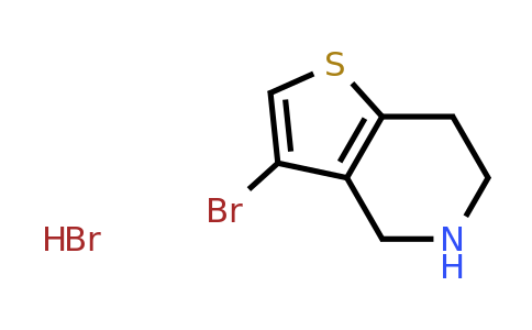 CAS 1788044-16-5 | 3-bromo-4h,5h,6h,7h-thieno[3,2-c]pyridine hydrobromide