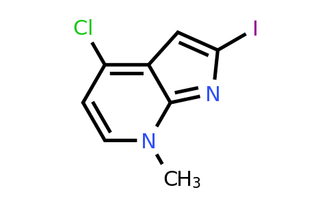 CAS 1788054-66-9 | 4-chloro-2-iodo-7-methyl-pyrrolo[2,3-b]pyridine