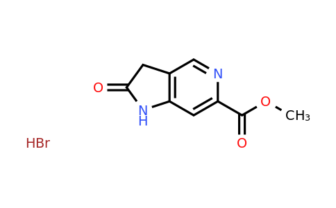 CAS 1788054-72-7 | methyl 2-oxo-1H,2H,3H-pyrrolo[3,2-c]pyridine-6-carboxylate hydrobromide