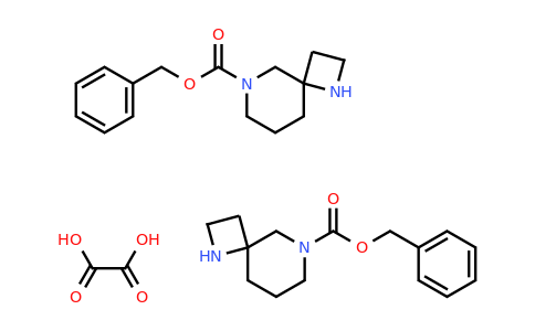 CAS 1788054-73-8 | benzyl 1,6-diazaspiro[3.5]nonane-6-carboxylate hemioxalate