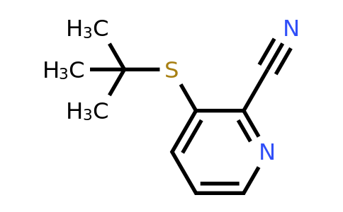CAS 178811-40-0 | 3-Tert-butylsulfanyl-pyridine-2-carbonitrile