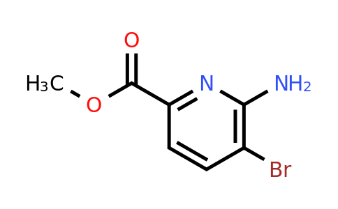 CAS 178876-82-9 | 6-Amino-5-bromo-pyridine-2-carboxylic acid methyl ester