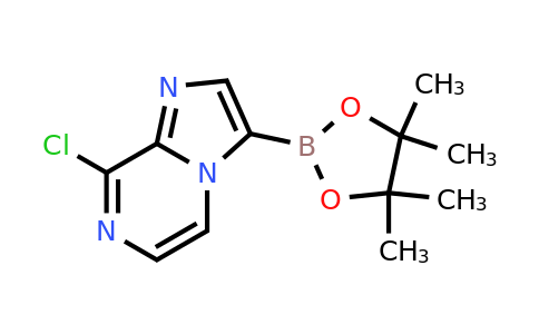 CAS 1788892-28-3 | 8-Chloro-3-(4,4,5,5-tetramethyl-1,3,2-dioxaborolan-2-YL)imidazo[1,2-A]pyrazine