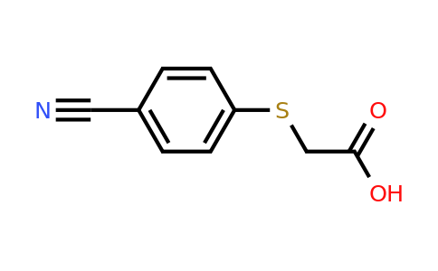 CAS 17893-44-6 | 2-[(4-Cyanophenyl)sulfanyl]acetic acid