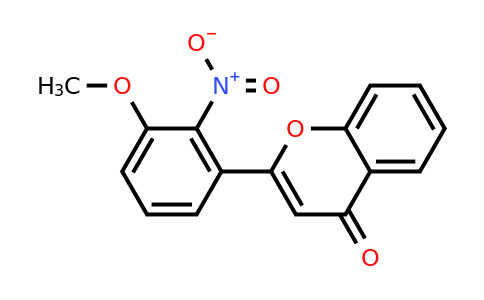 CAS 178949-12-7 | 2-(3-Methoxy-2-nitrophenyl)-4H-chromen-4-one