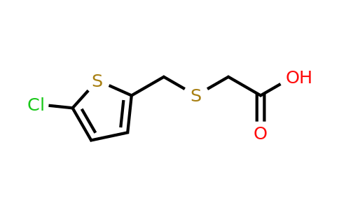 CAS 178974-87-3 | 2-{[(5-chlorothiophen-2-yl)methyl]sulfanyl}acetic acid