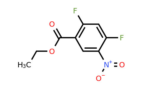 CAS 179011-37-1 | ethyl 2,4-difluoro-5-nitrobenzoate