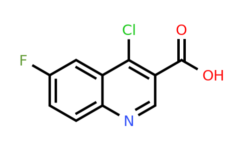 CAS 179024-67-0 | 4-Chloro-6-fluoroquinoline-3-carboxylic acid