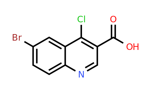 CAS 179024-70-5 | 6-Bromo-4-chloroquinoline-3-carboxylic acid