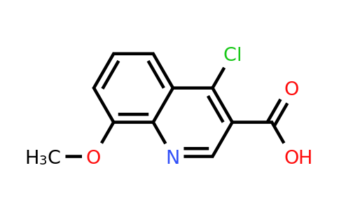 CAS 179024-73-8 | 4-Chloro-8-methoxyquinoline-3-carboxylic acid