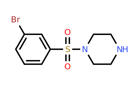 CAS 179051-77-5 | 1-(3-bromobenzenesulfonyl)piperazine