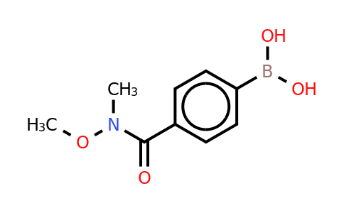 CAS 179055-26-6 | 4-(N,O-dimethylhydroxylaminocarbonyl)phenylboronic acid