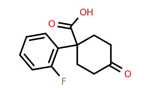 CAS 179064-49-4 | 1-(2-Fluorophenyl)-4-oxocyclohexanecarboxylic acid