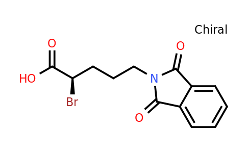 CAS 179090-36-9 | (R)-2-Bromo-5-(1,3-dioxoisoindolin-2-yl)pentanoic acid