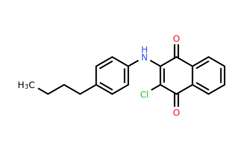 CAS 179115-42-5 | 2-((4-Butylphenyl)amino)-3-chloronaphthalene-1,4-dione