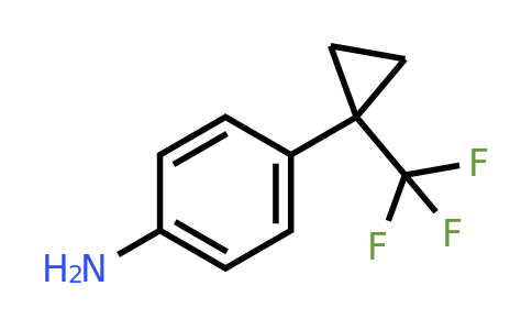 CAS 1791402-68-0 | 4-(1-(Trifluoromethyl)cyclopropyl)aniline