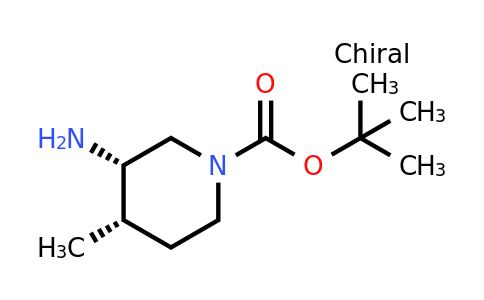 CAS 1792190-70-5 | tert-butyl cis-3-amino-4-methylpiperidine-1-carboxylate