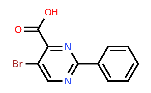 CAS 179260-95-8 | 5-Bromo-2-phenylpyrimidine-4-carboxylic acid