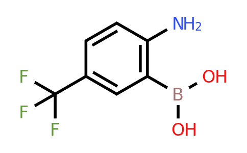 CAS 1793091-29-8 | [2-Amino-5-(trifluoromethyl)phenyl]boronic acid