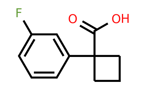 CAS 179411-84-8 | 1-(3-Fluorophenyl)cyclobutanecarboxylic acid