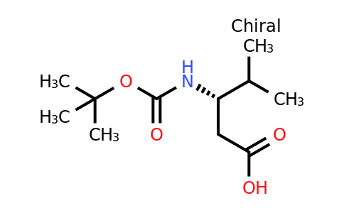 CAS 179412-79-4 | (S)-3-(Boc-amino)-4-methylpentanoic acid