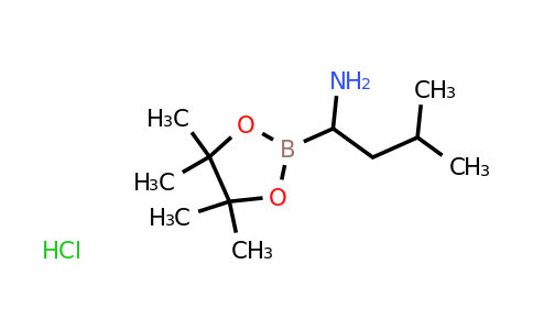 CAS 179538-58-0 | 3-Methyl-1-(tetramethyl-1,3,2-dioxaborolan-2-yl)butan-1-amine hydrochloride