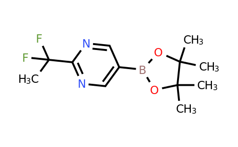 CAS 1795452-02-6 | 2-(1,1-difluoroethyl)-5-(4,4,5,5-tetramethyl-1,3,2-dioxaborolan-2-yl)pyrimidine
