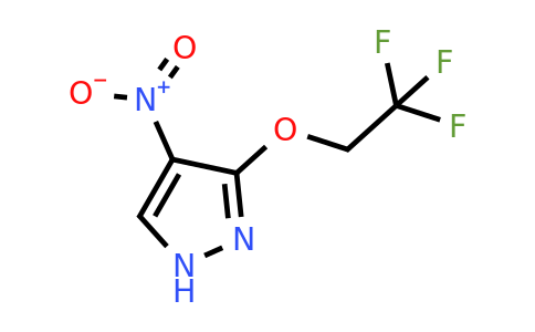 CAS 1795502-95-2 | 4-nitro-3-(2,2,2-trifluoroethoxy)-1H-pyrazole