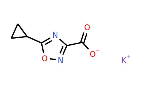 CAS 1795507-55-9 | potassium 5-cyclopropyl-1,2,4-oxadiazole-3-carboxylate