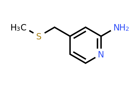 CAS 179554-98-4 | 4-((Methylthio)methyl)pyridin-2-amine