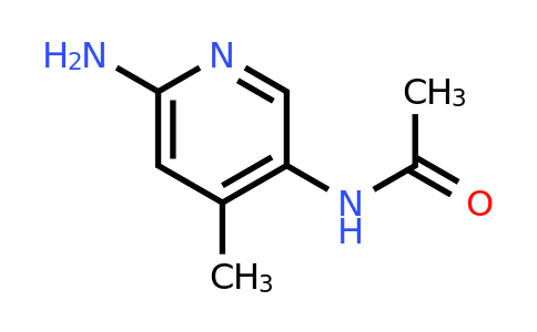 CAS 179555-04-5 | N-(6-Amino-4-methylpyridin-3-yl)acetamide