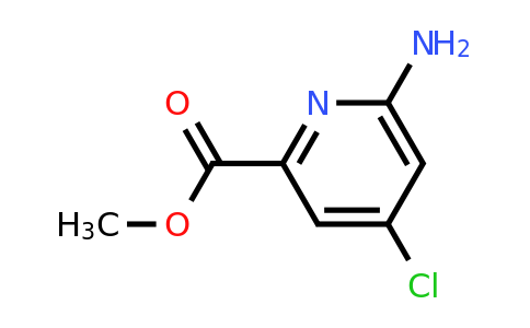 CAS 179555-07-8 | Methyl 6-amino-4-chloropicolinate