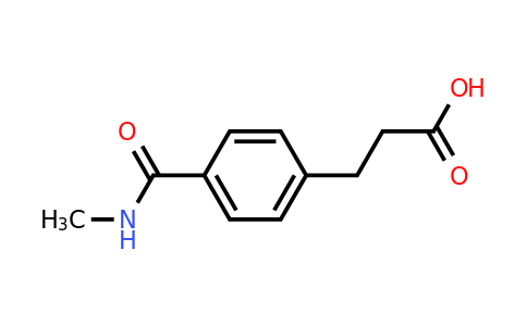 CAS 179625-37-7 | 3-(4-(Methylcarbamoyl)phenyl)propanoic acid