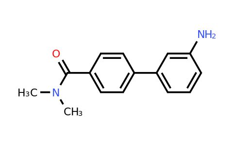 CAS 179627-06-6 | 4-(3-Aminophenyl)-N,N-dimethylbenzamide