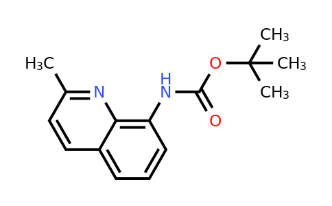 CAS 179627-10-2 | tert-Butyl (2-methylquinolin-8-yl)carbamate