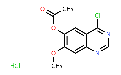 CAS 179688-54-1 | 4-Chloro-7-methoxy-quinazolin-6-yl acetate hydrochloride