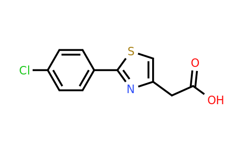 CAS 17969-20-9 | 2-[2-(4-chlorophenyl)-1,3-thiazol-4-yl]acetic acid