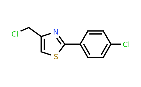 CAS 17969-22-1 | 4-(Chloromethyl)-2-(4-chlorophenyl)-1,3-thiazole