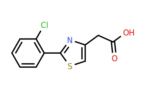 CAS 17969-25-4 | 2-[2-(2-chlorophenyl)-1,3-thiazol-4-yl]acetic acid